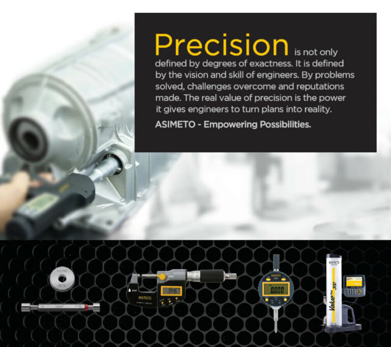 Asimeto Precision Measuring Tools Hero Image