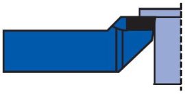 JTB Brazed Tip Tools CRANKED KNIFE TOOL CRANKED KNIFE LATHE TOOL