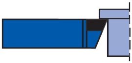JTB Brazed Tip Tools STRAIGHT KNIFE TOOL STRAIGHT KNIFE TOOL FOR METAL MANUFACTURING